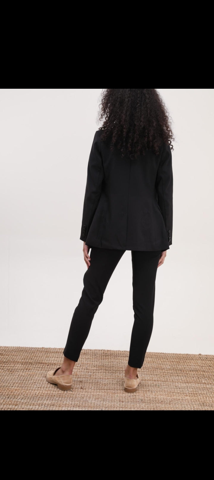 Pantalon élégant avec fronces poches